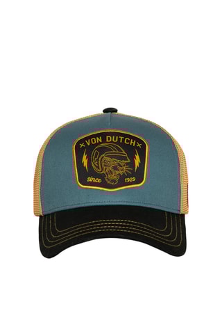 Gorra - Negro, azul y rojo