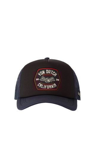 Gorra - Negro, blanco y rojo