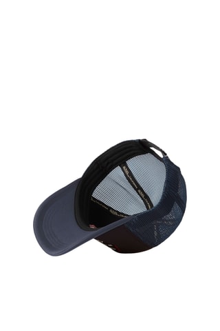 Gorra - Negro, blanco y rojo