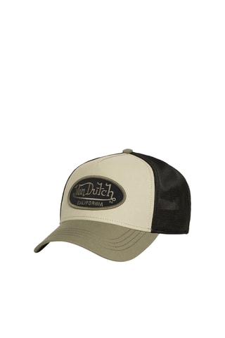 Gorra - Caqui, negro y verde