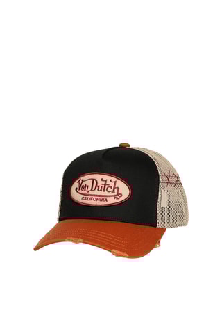 Gorra - Marrón y negro