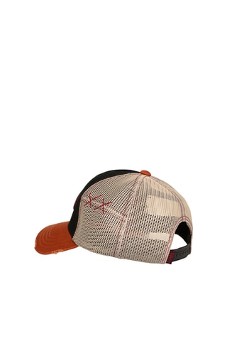 Gorra - Marrón y negro