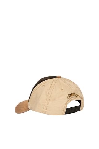 Gorra - Gris, negro y beige