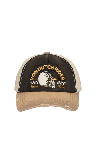 Gorra - Gris, negro y beige