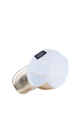 Gorra - Blanco y plateado