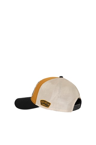 Gorra - Beige y negro