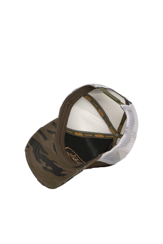 Gorra - Marrón y blanco