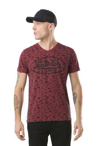 Camiseta Tyron - Rojo