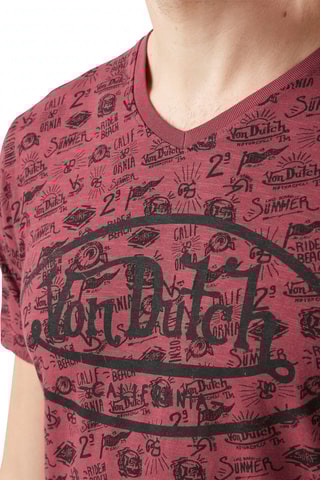 Camiseta Tyron - Rojo