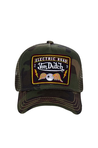 Gorra Square flying - Blanco, verde y amarillo