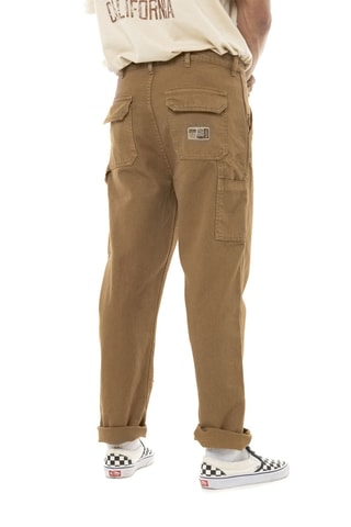 Pantalón recto - Camel