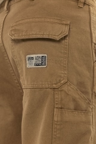 Pantalón recto - Camel