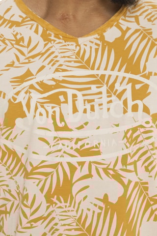 Camiseta - Amarillo y blanco