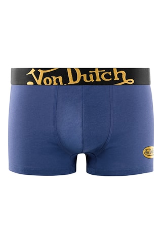 3 boxers - Kaki, noir et bleu