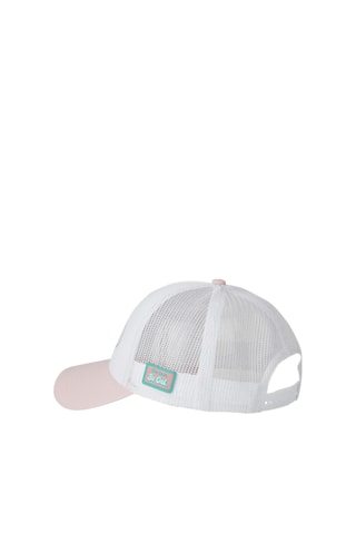 Gorra - Blanco, rosa y azul