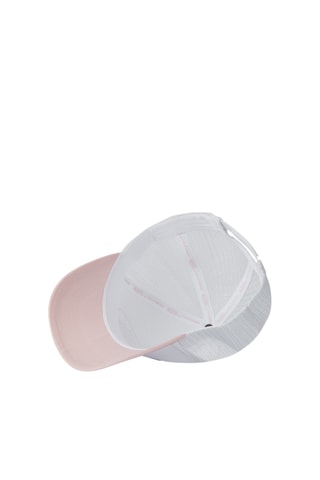 Gorra - Blanco, rosa y azul