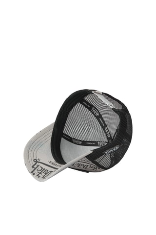 Gorra - Gris, negro y beige