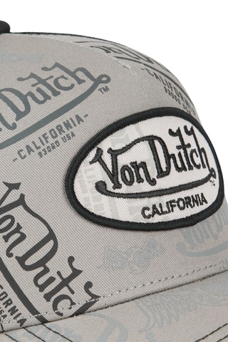 Gorra - Gris, negro y beige