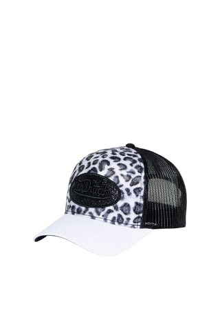 Gorra - Blanco, gris y negro