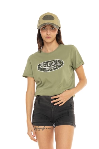 Camiseta regular - Verde