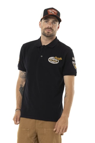 Polo - Negro y dorado