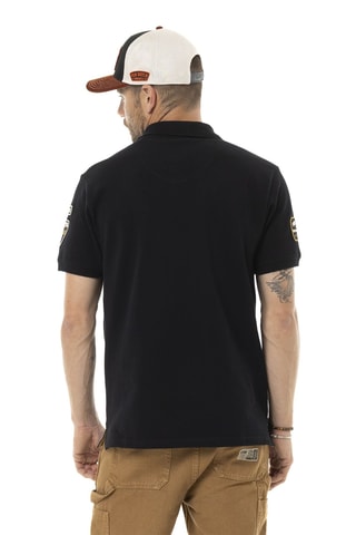 Polo - Negro y dorado