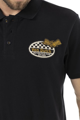 Polo - Negro y dorado