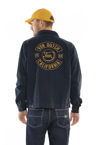 Chaqueta - Azul marino y amarillo