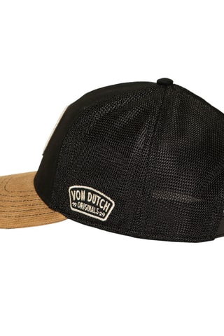 Gorra - Negro y beige