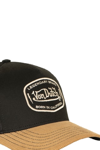 Gorra - Negro y beige