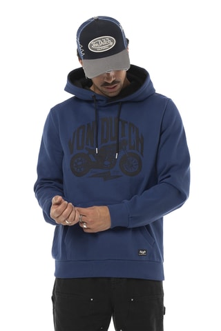 Sudadera con capucha - Azul oscuro