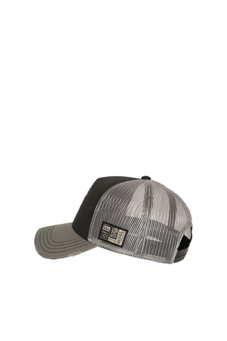 Gorra - Negro, gris y blanco