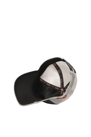 Gorra - Negro, gris y blanco