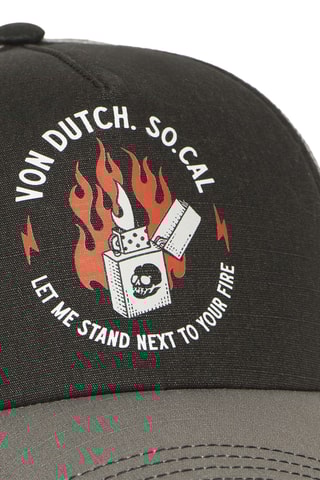 Gorra - Negro, gris y blanco