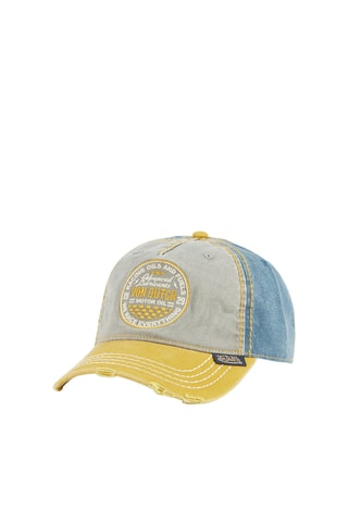 Gorra vaquera - Amarillo, azul y negro