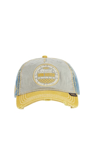 Gorra vaquera - Amarillo, azul y negro