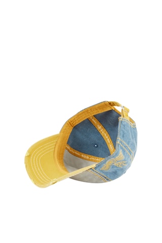 Gorra vaquera - Amarillo, azul y negro