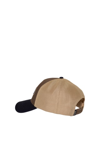 Gorra - Azul, beige y marrón