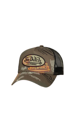 Gorra - Caqui, negro y verde