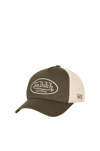 Gorra - Caqui y blanco