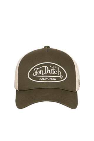 Gorra - Caqui y blanco