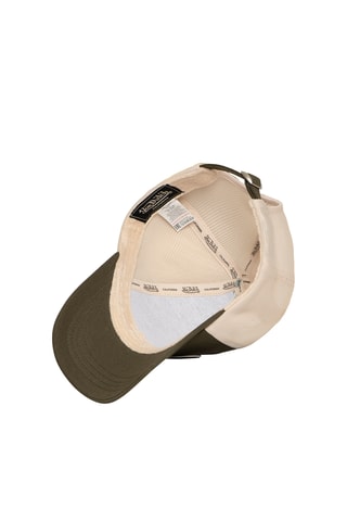 Gorra - Caqui y blanco