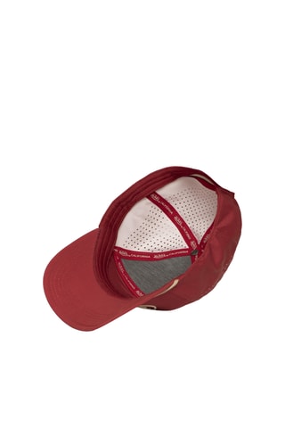 Gorra - Rojo, beige y negro