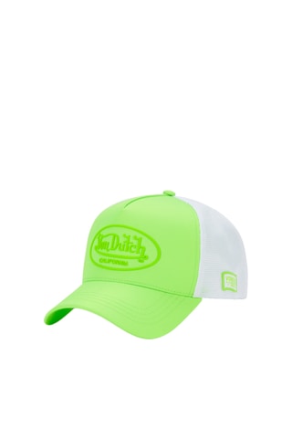 Gorra - Verde, naranja y blanco