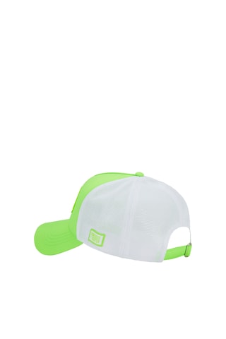 Gorra - Verde, naranja y blanco
