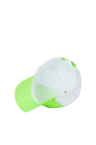 Gorra - Verde, naranja y blanco