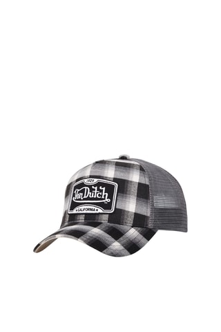 Gorra - Gris, negro y blanco