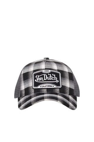 Gorra - Gris, negro y blanco