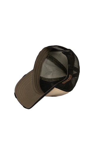 Gorra - Negro y beige
