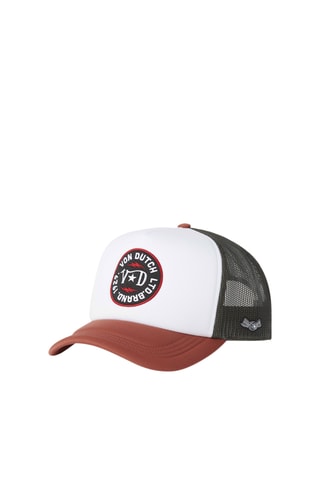 Gorra - Rojo, caqui y azul